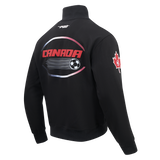 Men's Team Canada International Soccer Black  Game Day Double Knit Jacket - Pro Standard