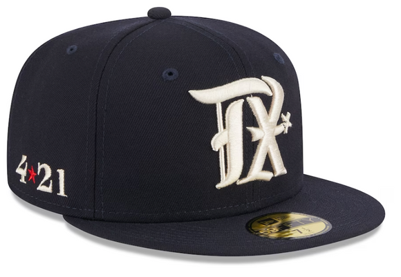 Men's Texas Rangers New Era Navy 2023 City Connect 59FIFTY Fitted Hat