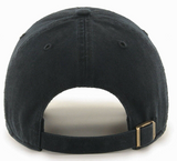 Men's Hamilton Tiger-Cats Black on Black Clean up Adjustable Hat Cap One Size Fits Most
