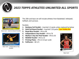 2023 Topps Athletes Unlimited All Sports Hobby Box 24 Packs per Box, 14 Cards per Pack