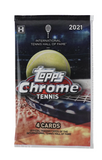 2021 Topps Chrome Tennis Hobby LITE Box 16 Packs per Box, 4 Cards per Pack