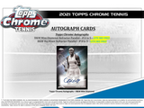 2021 Topps Chrome Tennis Hobby LITE Box 16 Packs per Box, 4 Cards per Pack