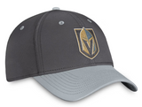 Vegas Golden Knights Fanatics Branded Authentic Pro Home Ice Flex Hat - Charcoal/Gray