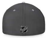 Winnipeg Jets Fanatics Branded Authentic Pro Home Ice Flex Hat - Charcoal/Gray