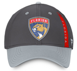 Florida Panthers Fanatics Branded Authentic Pro Home Ice Flex Hat - Charcoal/Gray