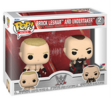 FunKo Pop! Wrestling WWE The Undertaker And Brock Lesnar Figure 2 Pack Brand New