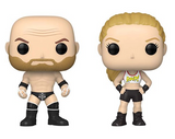 FunKo Pop! Wrestling WWE Triple H And Rhonda Rousey Figure 2 Pack Brand New