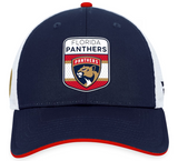 Men's Florida Panthers Fanatics Branded Navy 2023 NHL Draft On Stage Trucker Adjustable Hat