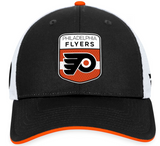 Philadelphia Flyers Fanatics Branded 2023 NHL Draft On Stage Trucker Adjustable Hat - Black