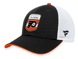 Philadelphia Flyers Fanatics Branded 2023 NHL Draft On Stage Trucker Adjustable Hat - Black