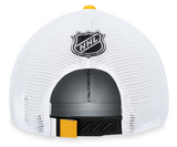Men's Pittsburgh Penguins Fanatics Branded Black 2023 NHL Draft On Stage Trucker Adjustable Hat