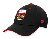 Men's Chicago Blackhawks Fanatics Branded Black 2023 NHL Draft Flex Hat