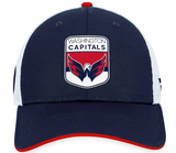 Men's Washington Capitals Fanatics Branded Navy 2023 NHL Draft On Stage Trucker Adjustable Hat