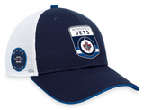 Men's Winnipeg Jets Fanatics Branded Navy 2023 NHL Draft On Stage Trucker Adjustable Hat