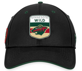 Men's Minnesota Wild Fanatics Branded Black 2023 NHL Draft Flex Hat