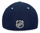 Men's Seattle Kraken Fanatics Branded Deep Sea Blue 2023 NHL Draft Authentic Pro Flex Hat