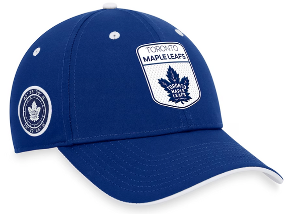 Men's Toronto Maple Leafs Fanatics Branded Blue 2023 NHL Draft Authentic Pro Flex Hat