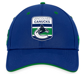 Men's Vancouver Canucks Fanatics Branded Blue 2023 NHL Draft Authentic Pro Flex Hat