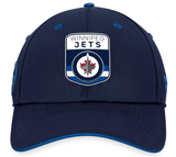Men's Winnipeg JetsFanatics Branded Navy 2023 NHL Draft Authentic Pro Flex Hat