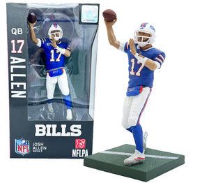 Josh Allen Buffalo Bills Series 3 Unsigned Imports Dragon 7" Player Replica Figurine
