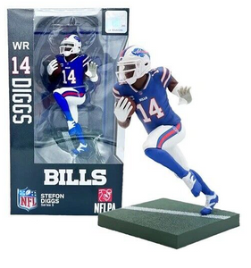 Stephon Diggs Buffalo Bills Series 3 Unsigned Imports Dragon 7" Player Replica Figurine