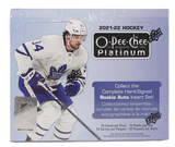 2021/22 Upper Deck O-Pee-Chee Platinum Hockey Hobby Box 12 Packs Per Box, 12 Cards Per Pack