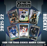 2021/22 Upper Deck O-Pee-Chee Platinum Hockey Hobby Box 12 Packs Per Box, 12 Cards Per Pack