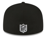 Las Vegas Raiders New Era Super Bowl XVIII Side Patch 59FIFTY Fitted Hat - Black