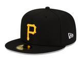 Pittsburgh Pirates New Era 1959 All Star Game Team Color 59FIFTY Fitted Hat - Black