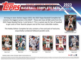 2023 Topps Factory Set Baseball Hobby Box - Factory Sealed