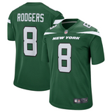 Aaron Rodgers New York Jets Nike Game Player Jersey - Gotham Green