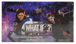 2023 Upper Deck Marvel Studios What If...? Hobby Box 15 Packs per Box, 6 Cards per Pack