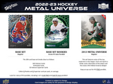 2022/23 Upper Deck Skybox Metal Universe Hockey Hobby Box 15 Packs Per Box, 7 Cards per Pack