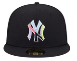 Men's New Era Black New York Yankees Multi-Color Pack 59FIFTY Fitted Hat