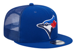 Men's New Era Royal Toronto Blue Jays Team Color Trucker 9FIFTY Snapback Hat