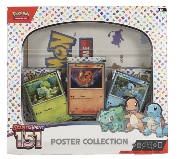 Pokemon Scarlet & Violet: 151 Poster Collection Box