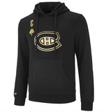 Montreal Canadiens Mitchell & Ness Full Deck Pullover Hoodie - Black