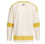 Men's Vegas Golden Knights adidas Cream 2024 NHL Winter Classic Primegreen Authentic Jersey