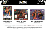 2023 Upper Deck All Elite Wrestling AEW Hobby Box 24 Packs per Box, 8 Cards per Pack