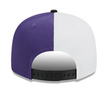 Men's New Era Purple/Black Baltimore Ravens 2023 Sideline Primary Logo 9FIFTY Snapback Hat