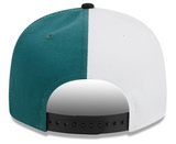 Men's New Era Midnight Green/Black Philadelphia Eagles 2023 Sideline Primary Logo 9FIFTY Snapback Hat