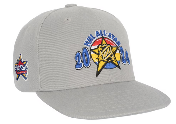 Fanatics Branded Youth 2024 NHL All-Star Game Snapback Hat - Gray