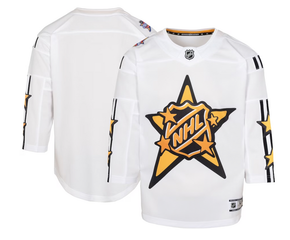 Youth White 2024 NHL All-Star Game Premier Jersey - Multiple Sizes