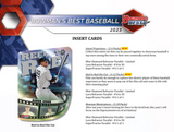 2023 Bowman's Best Baseball Hobby Box 2 Mini-Boxes per Box, 6 Packs per Mini-Box, 5 Cards per Pack