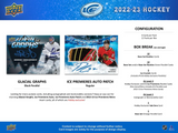 2022/23 Upper Deck Ice Hockey Hobby Box 12 Packs per Box, 6 Cards per Pack