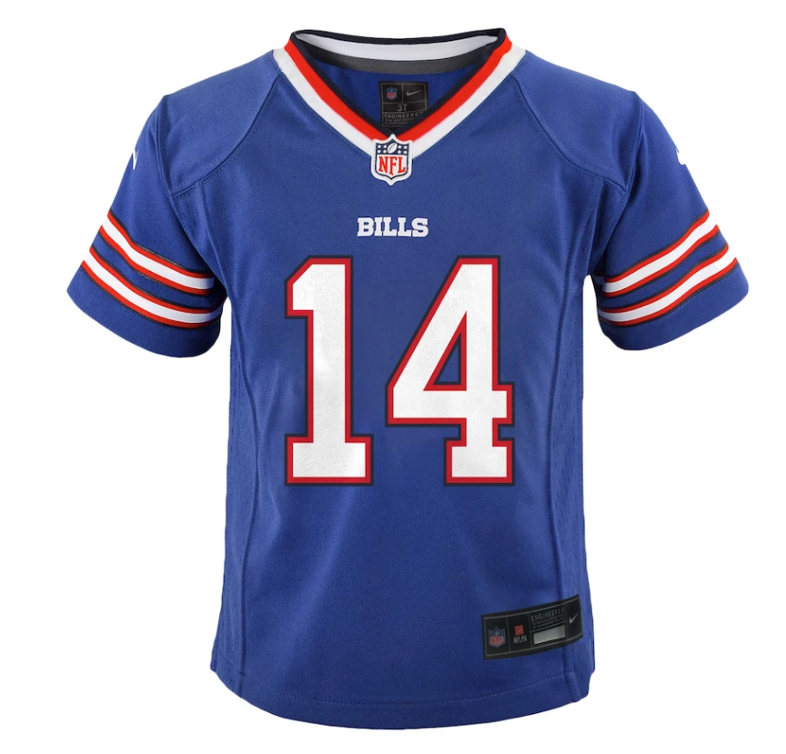 Kids Nike Stefon Diggs Blue Buffalo Bills Game NFL Home Football