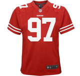 San Francisco 49ers Nick Bosa Nike Youth Red Game NFL Football Jersey -  Multiple Sizes