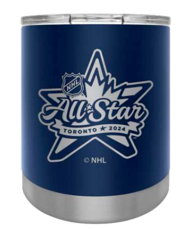 2024 Toronto NHL All Star Game Logo 12oz Stainless Steel Executive Low Ball Tumbler