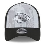 Men's New Era Gray/Black NFL Kansas City Chiefs 2023 Inspire Change 39THIRTY Flex Hat