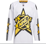 Men's 2024 NHL All-Star Game adidas x drew house White Primegreen Authentic Jersey